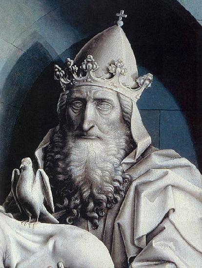 Robert Campin The Holy Trinity oil painting picture
